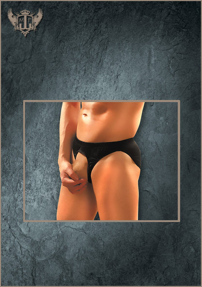 mppak826 malepower pouchless brief red