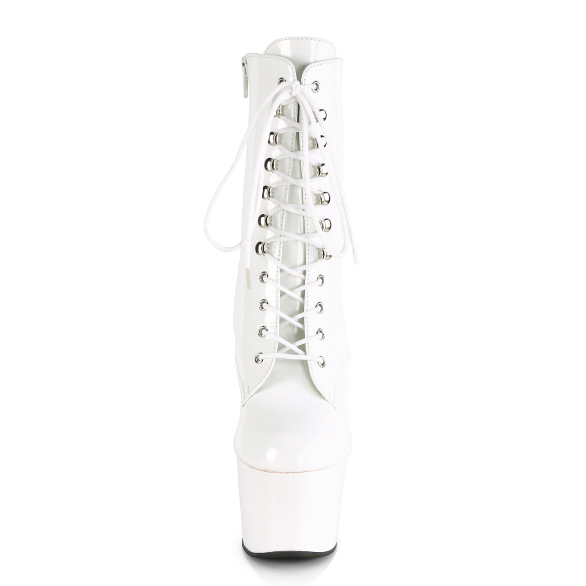 ADORE-1020 Pleaser White Patent/White Platform Shoes [Sexy Footwear]