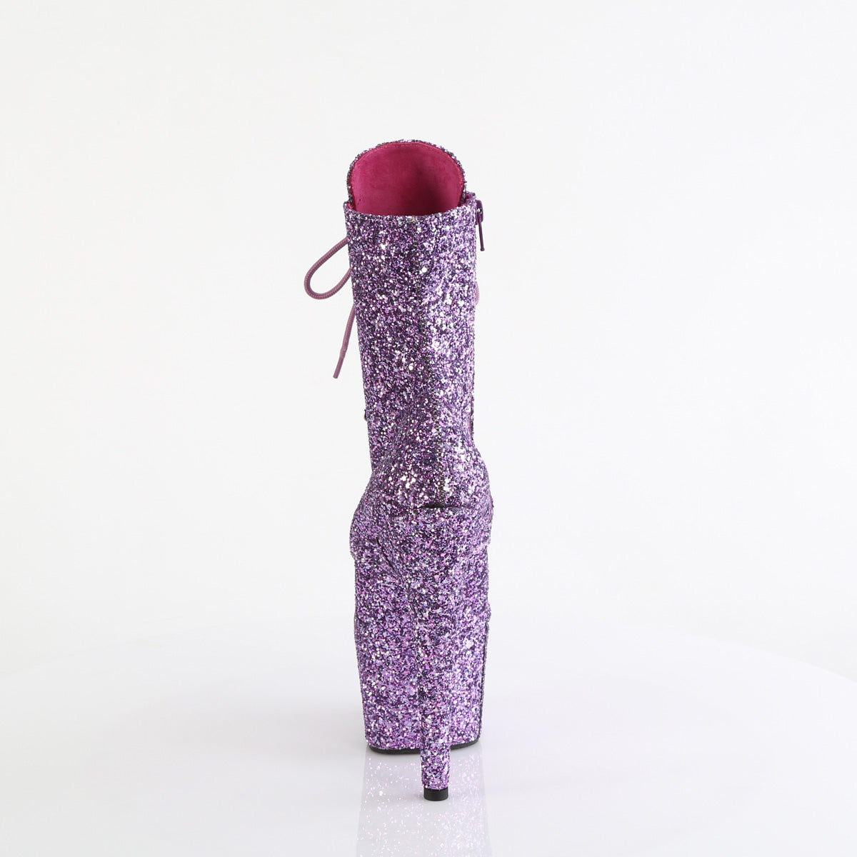 adore 1020gwr pleaser stripper shoes lavender glitter lavender glitter