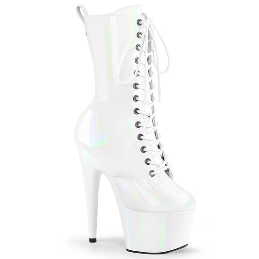 adore 1040wr hg pleaser wht holo pat m platforms exotic dancing