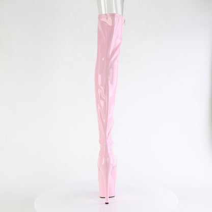 ADORE-3011HWR Pleaser Baby Pink Hologram Sexy Platform Shoes (Pole Dancing Heels)