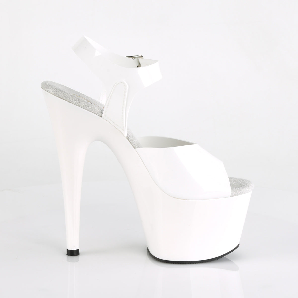 ADORE-708N Pleaser White [Jelly-Like] TPU/White Platform Shoes [Exotic Dance Shoes]