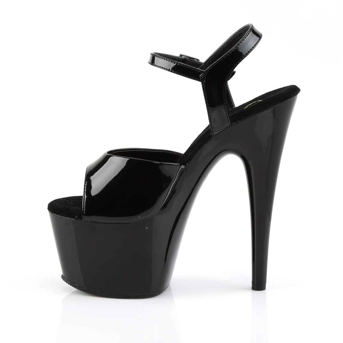 ADORE-709 Pleaser Black Patent Platform Shoes [Exotic Dance Shoes]