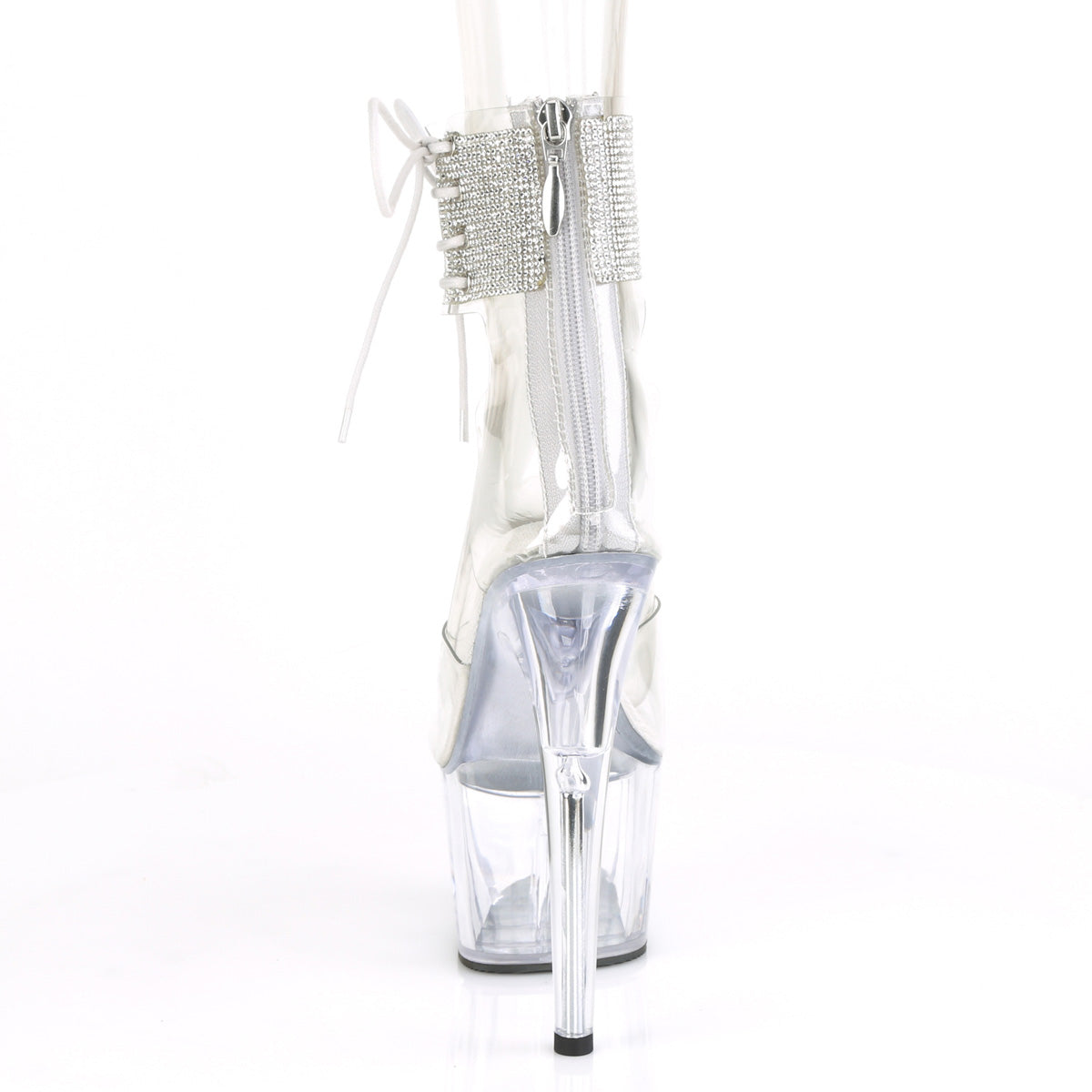 ADORE-724RS Pleaser Transparent Clear Platform Shoes [Exotic Dance Shoes]