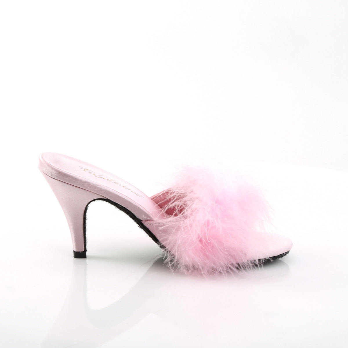 AMOUR-03 Fabulicious B Pink Pu-Fur Shoes [Sexy Shoes]