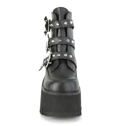 ashes 52 Demonia Gothic footwear blk vegan leather alternative footwear