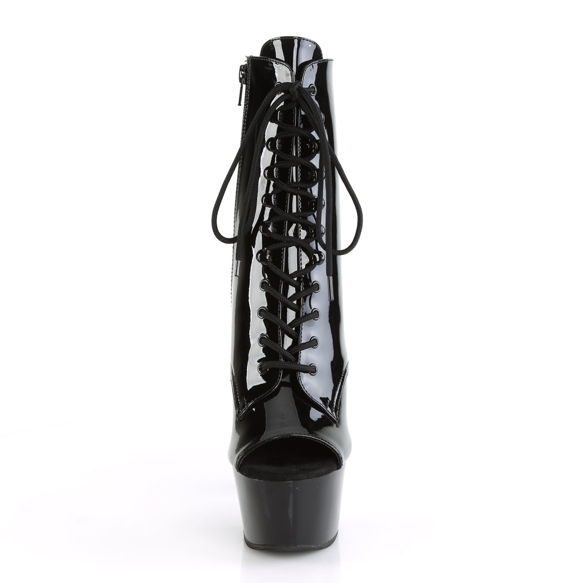 ASPIRE-1021 Pleaser Black Patent Platform Shoes [Exotic Dance Boots]