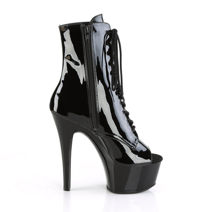 ASPIRE-1021 Pleaser Black Patent Sexy Platform Shoes (Pole Dancing Heels)