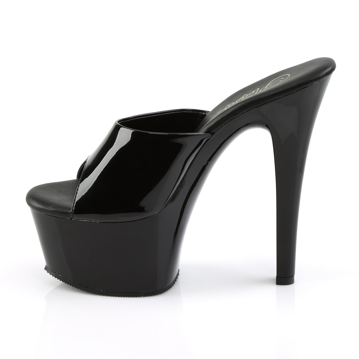 ASPIRE-601 Pleaser Black Patent Platform Shoes [Exotic Dance Shoes]