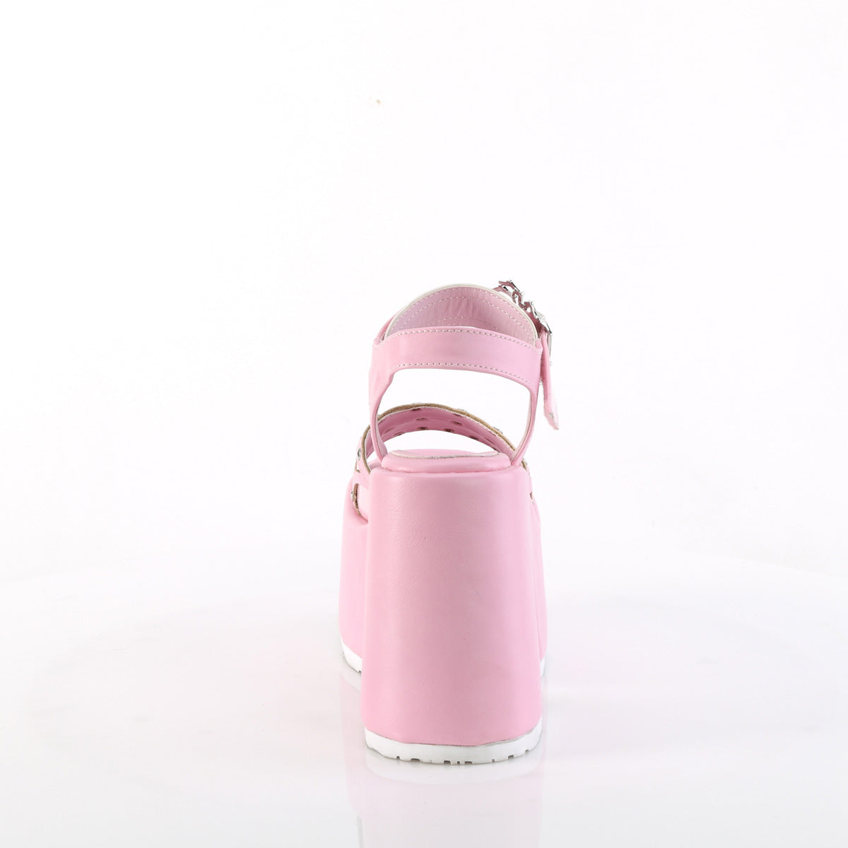 CAMEL-17 Demonia B Pink Vegan Leather Women's Sandals [Alternative Footwear]