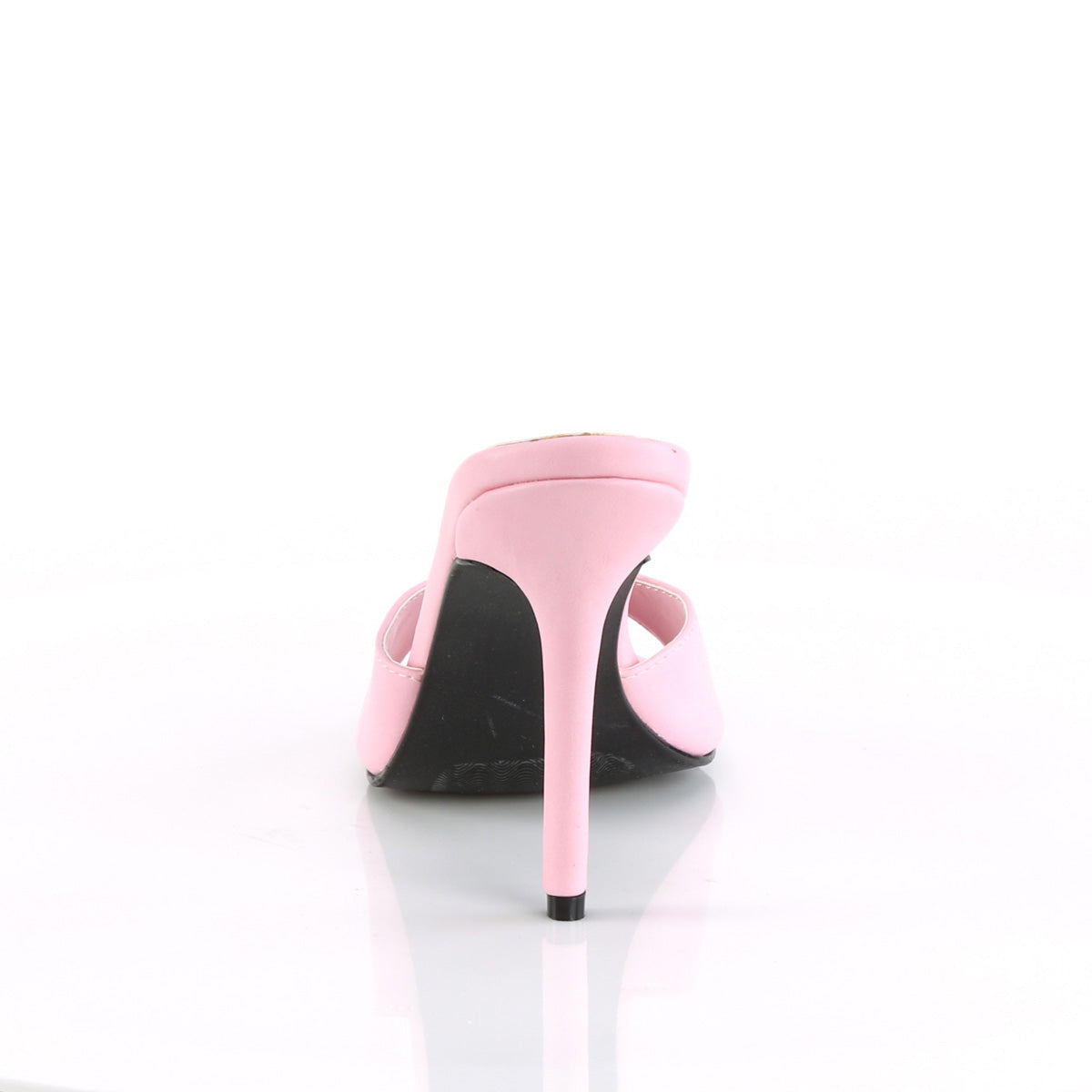 CLASSIQUE-01 Pleaser B Pink Pu Single Sole Shoes [Fetish Shoes]