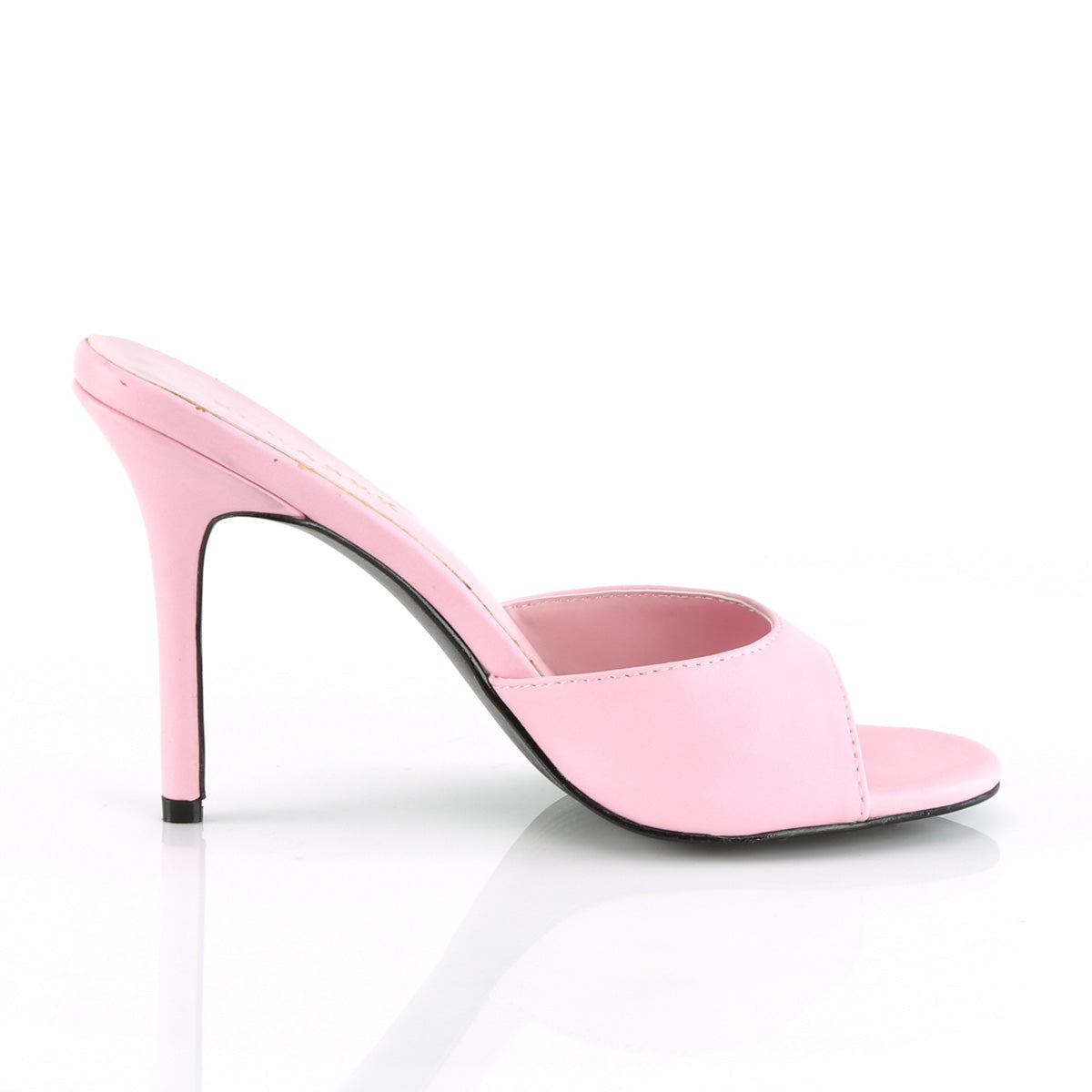 CLASSIQUE-01 Pleaser B Pink Pu Single Sole Shoes [Fetish Shoes]