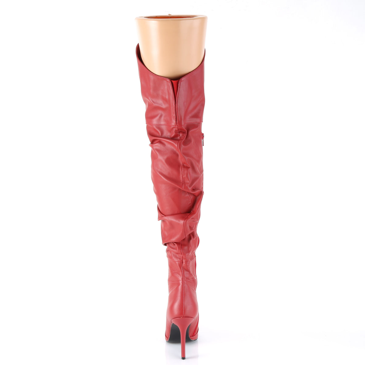 CLASSIQUE-3011 Pleaser Red Faux Leather Single Sole Shoes [Kinky Boots]