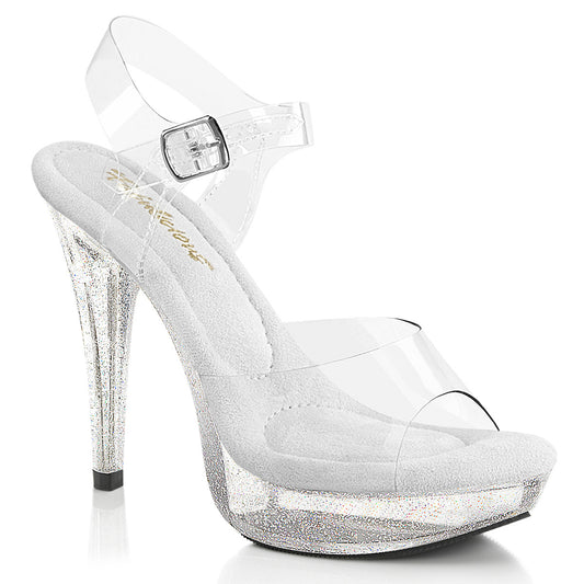 COCKTAIL-508MG Exotic Dancing Fabulicious Shoes Clr/Clr