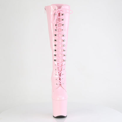 craze 2023 pleaser stripper shoes b pink str pat b pink