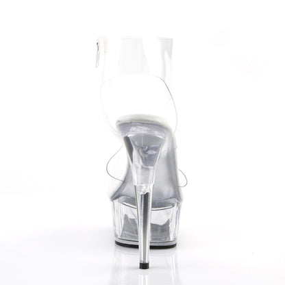 DELIGHT-633 Pleaser Clear Sexy Platform Shoes (Pole Dancing Heels)
