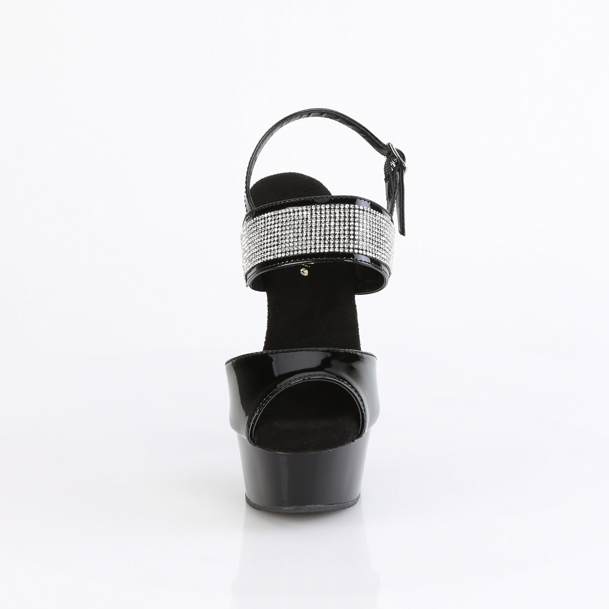 DELIGHT-639 Pleaser Black Patent Platform Shoes [Exotic Dance Shoes]