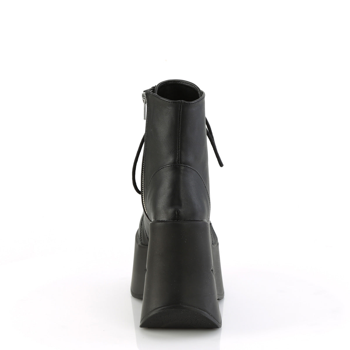 DYNAMITE-106 Demonia Black Vegan Leather Women's Ankle Boots [Demonia Cult Alternative Footwear]