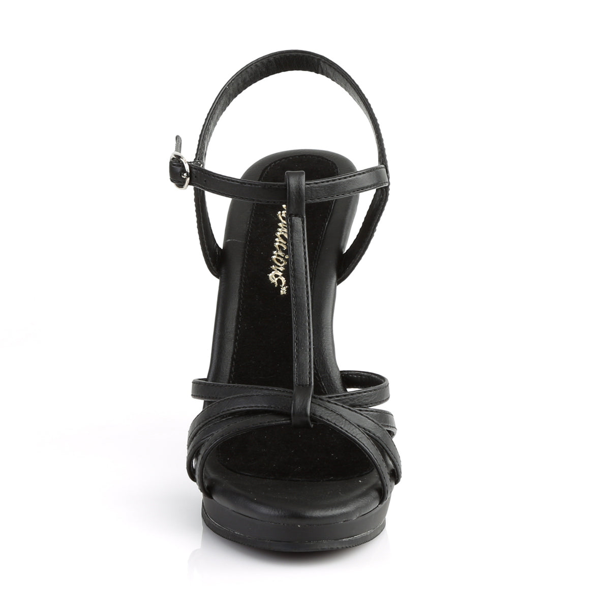 FLAIR-420 Fabulicious Black Pu/Black Matte Shoes [Sexy Shoes]