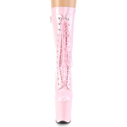 FLAMINGO-1050 Pleaser Baby Pink Patent Sexy Platform Shoes (Pole Dancing Heels)