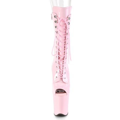 FLAMINGO-1051 Pleaser Baby Pink Patent Sexy Platform Shoes (Pole Dancing Heels)