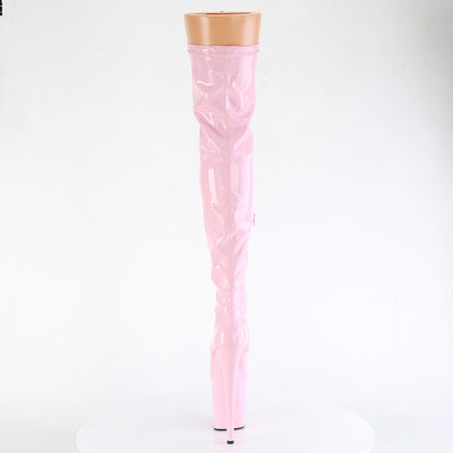 FLAMINGO-3000HWR Pleaser Baby Pink Hologram Sexy Platform Shoes (Pole Dancing Heels)
