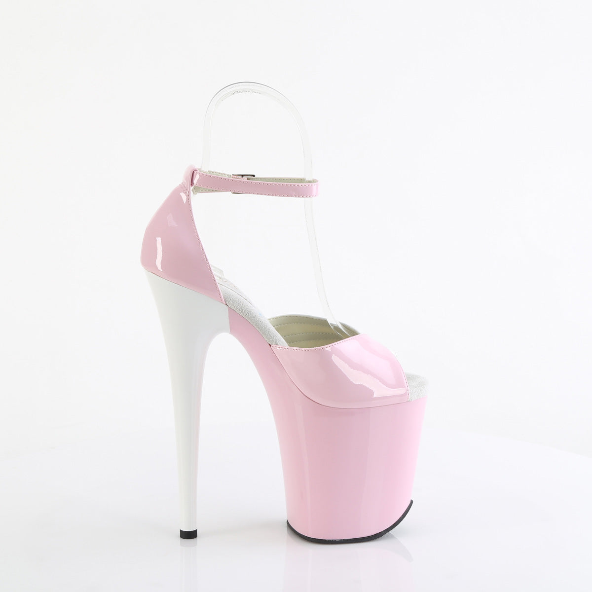 FLAMINGO-884 Pleaser B Pink-White/Pink-White Platform Shoes [Exotic Dancing Shoes]