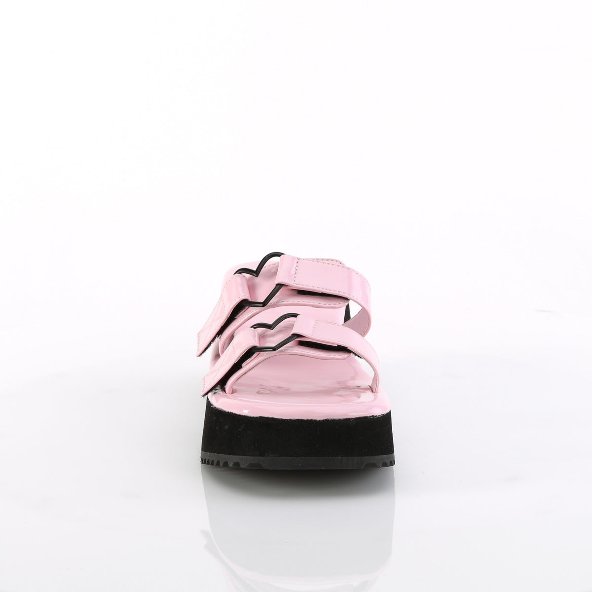 FLIP-12 Demonia B Pink Holo Patent Women's Sandals [Alternative Footwear]