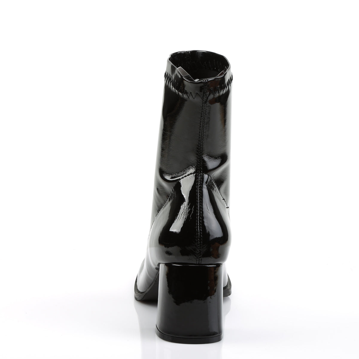 GOGO-150 Funtasma Fantasy Black Stretch Patent Women's Boots [Fancy Dress Footwear]