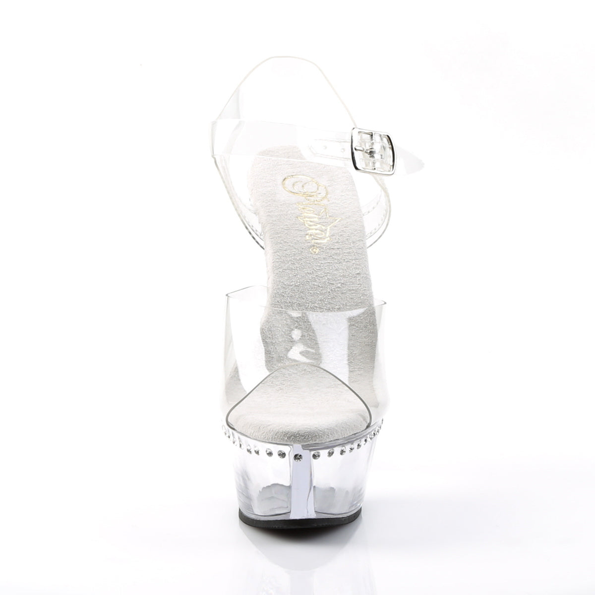 KISS-208LS Pleaser Transparent Clear Platform Shoes [Exotic Dancing Shoes]