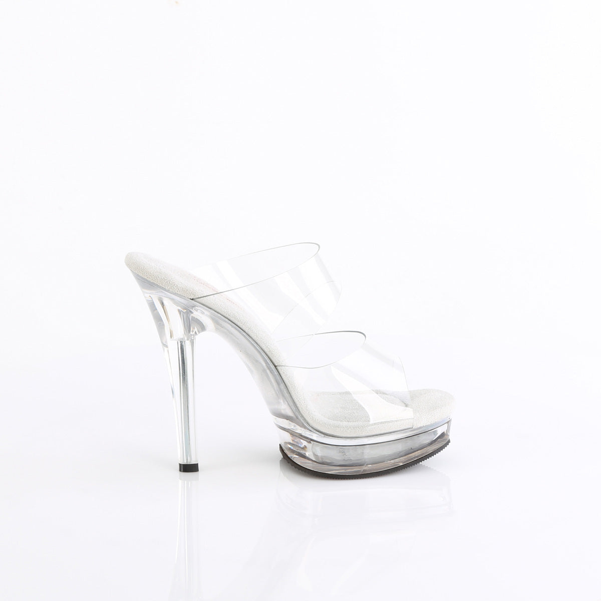 MAJESTY-502 Fabulicious Transparent Clear Shoes [Posing Comp Sandals]
