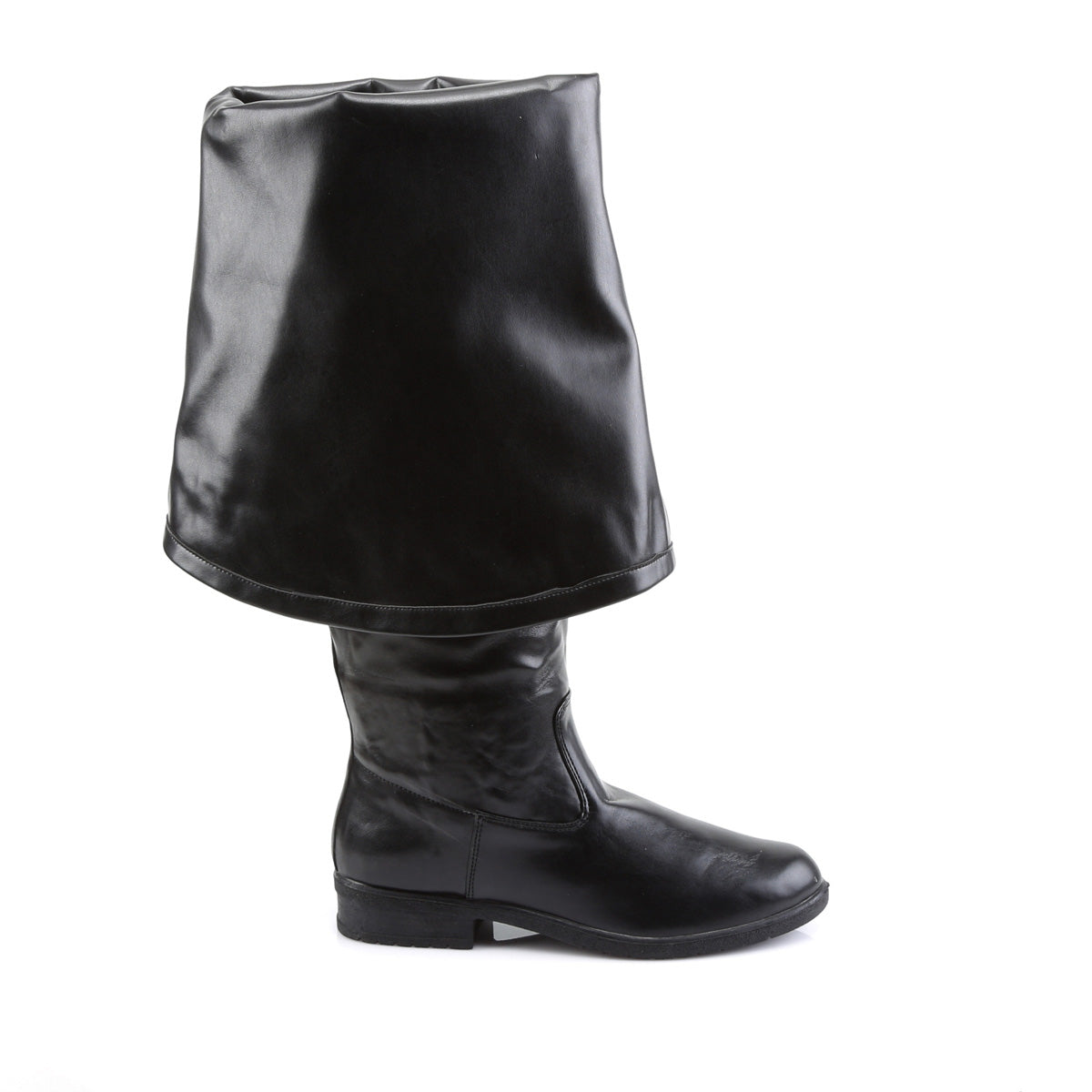 MAVERICK-2045 Fancy Dress Costume Funtasma Men's Boots Black Pu