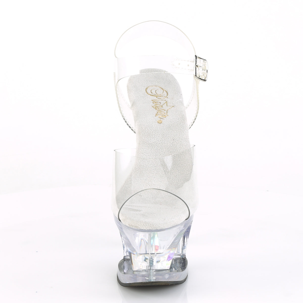 MOON-708DIA Pleaser Transparent Clear Platform Shoes [Pole Dance Shoes]