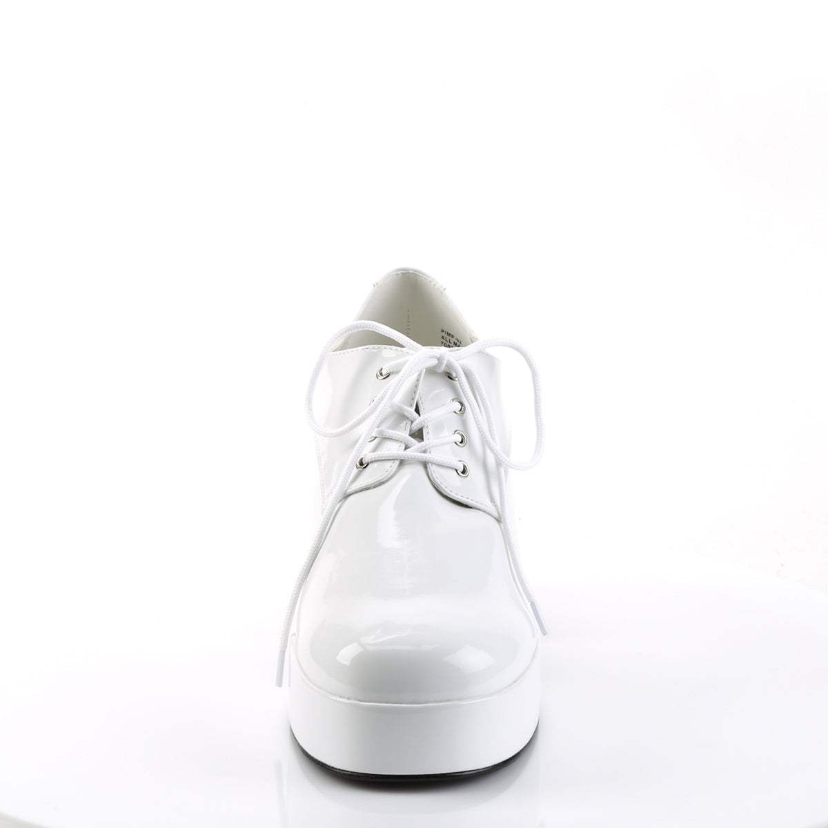 PIMP-02 Fancy Dress Costume Funtasma Men's Shoes White Pat