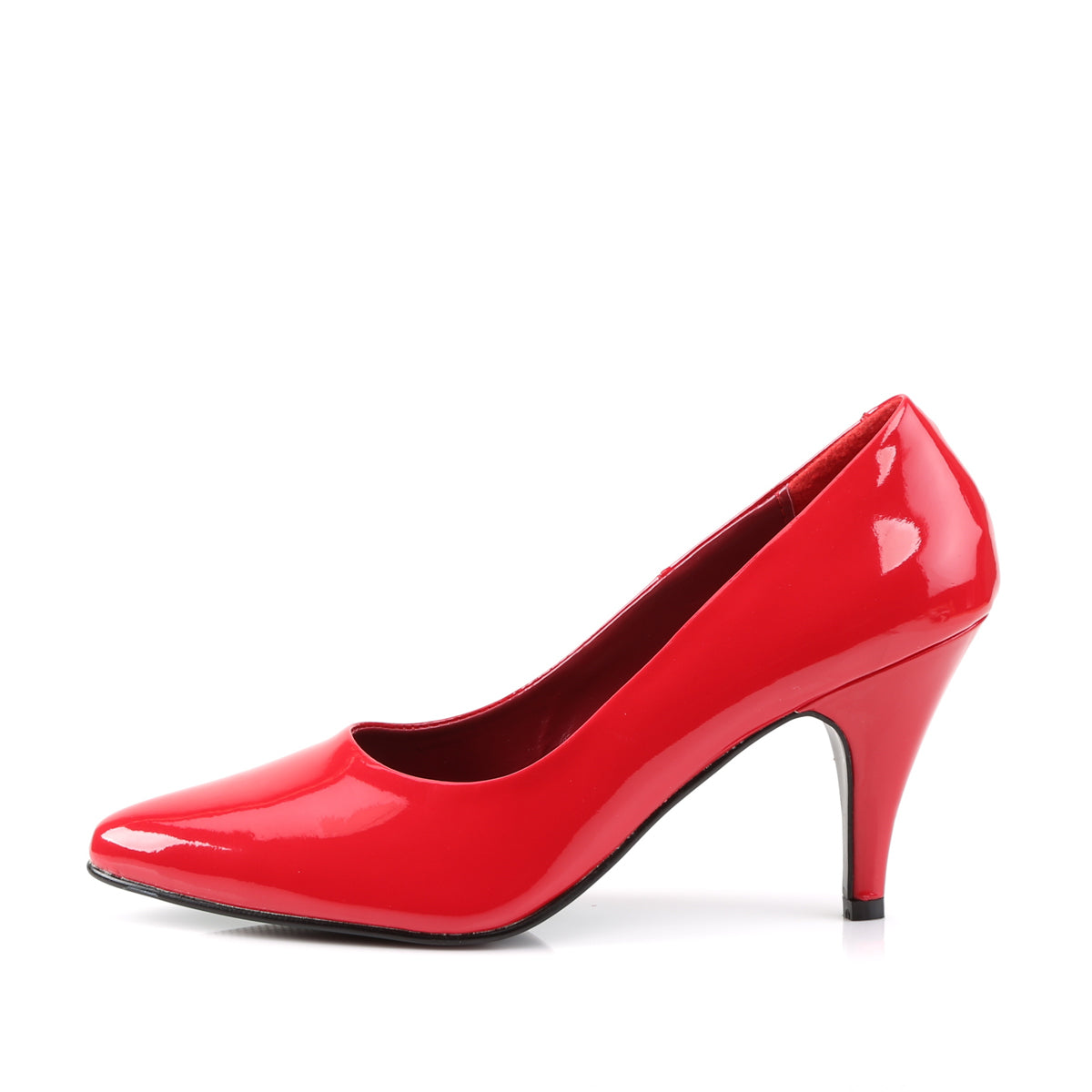 PUMP-420 Fancy Dress Costume Funtasma Women's Shoes Red Pat
