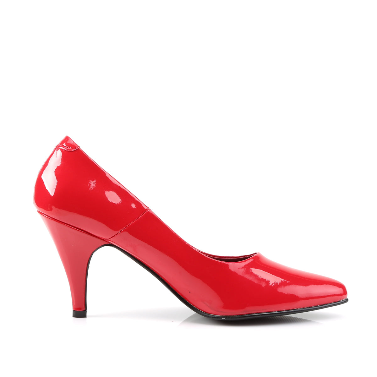 PUMP-420 Fancy Dress Costume Funtasma Women's Shoes Red Pat