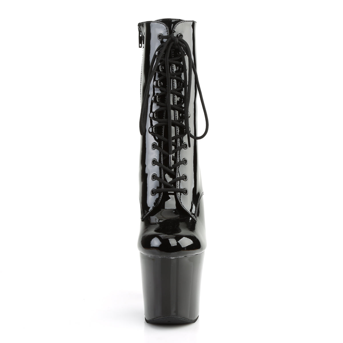 RADIANT-1020 Pleaser Black Patent Platform Shoes [Pole Dance Shoes]