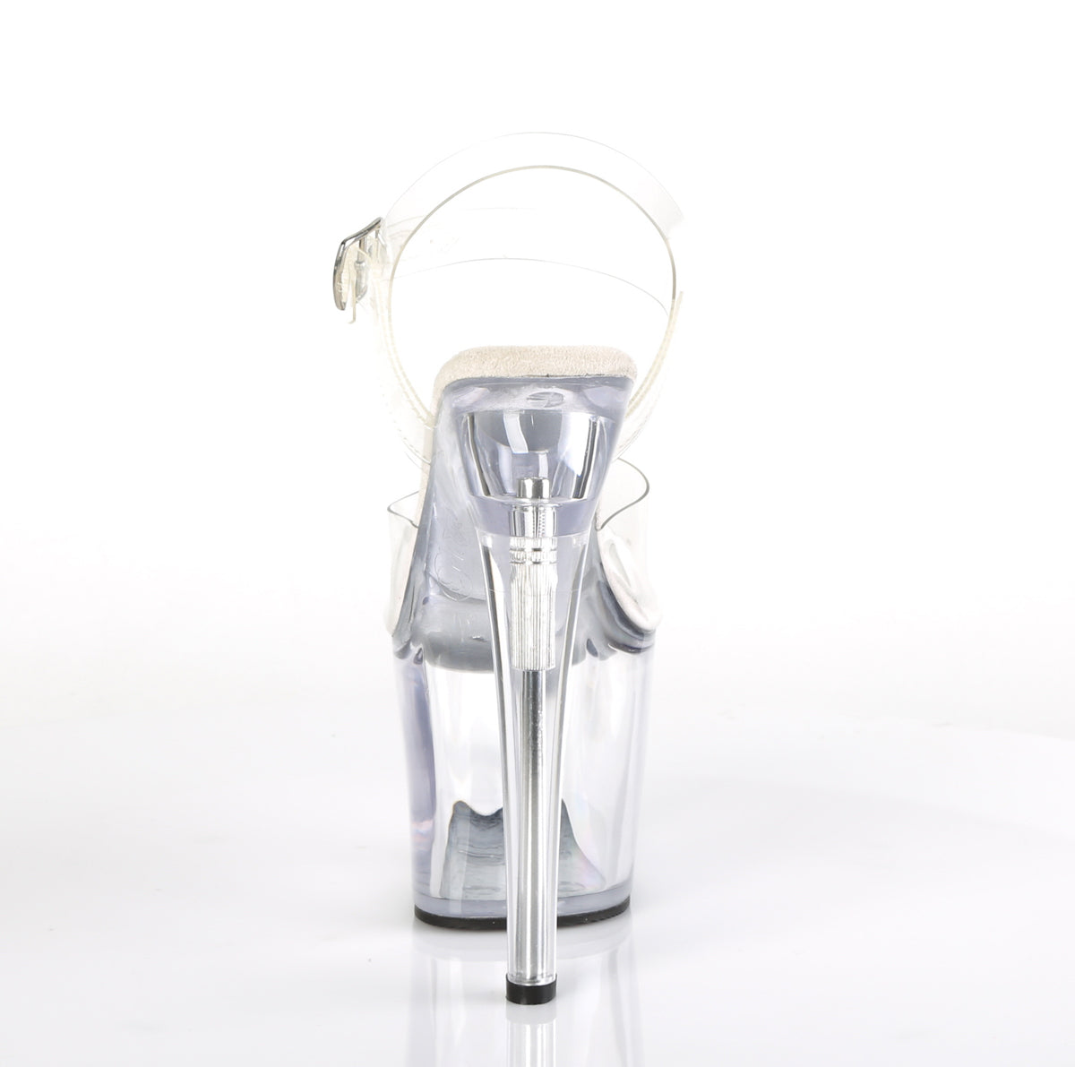 RADIANT-708 Pleaser Transparent Clear Platform Shoes [Pole Dance Shoes]