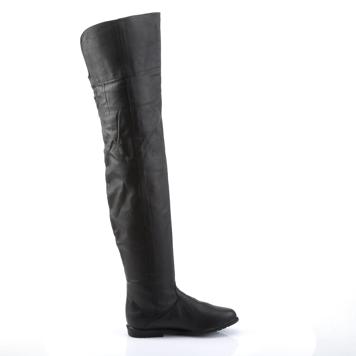 RAVEN-8826 Fancy Dress Costume Funtasma Women's Boots Black Leather (P)