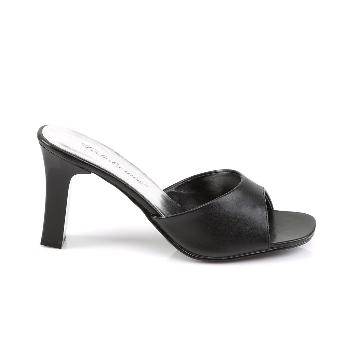 ROMANCE-301-2 Fabulicious Black Pu Shoes [Sexy Shoes]