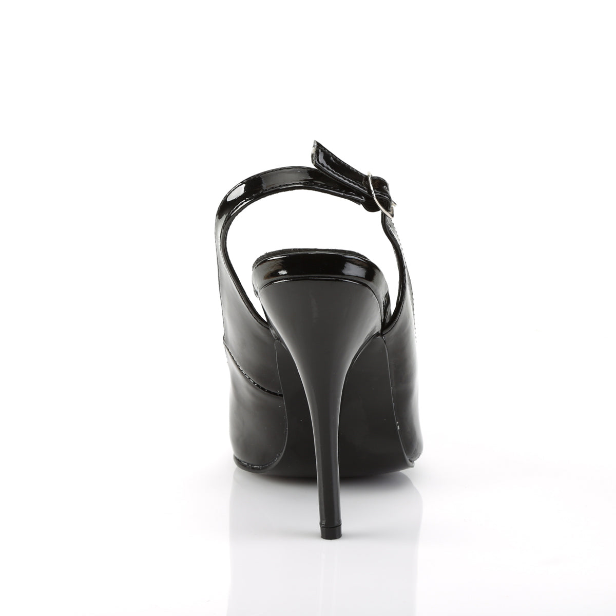 SEDUCE-317 Pleaser Black Patent Single Sole Shoes [Sexy Shoes]