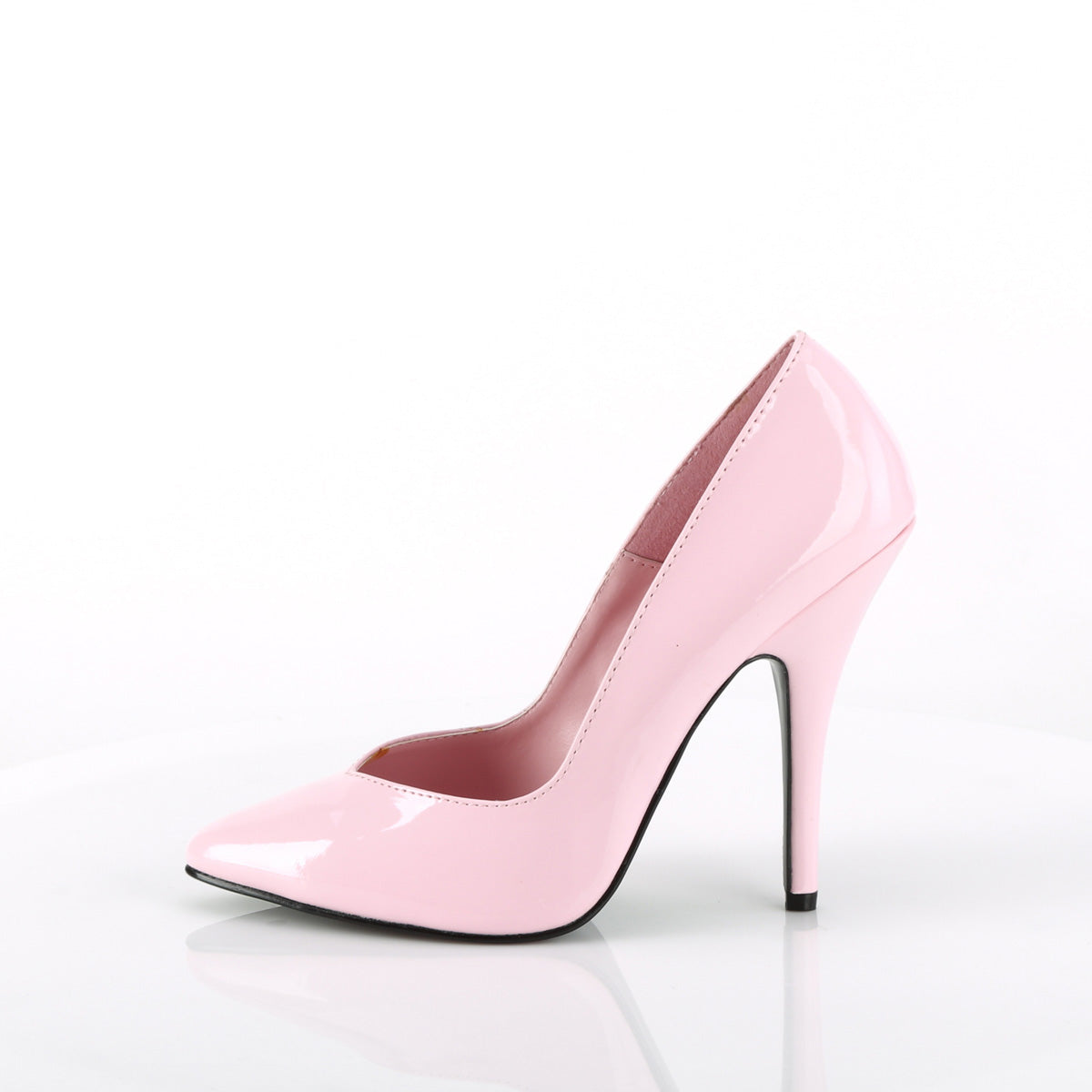 SEDUCE-420V Pleaser B Pink Patent Single Sole Shoes [Sexy Footwear]