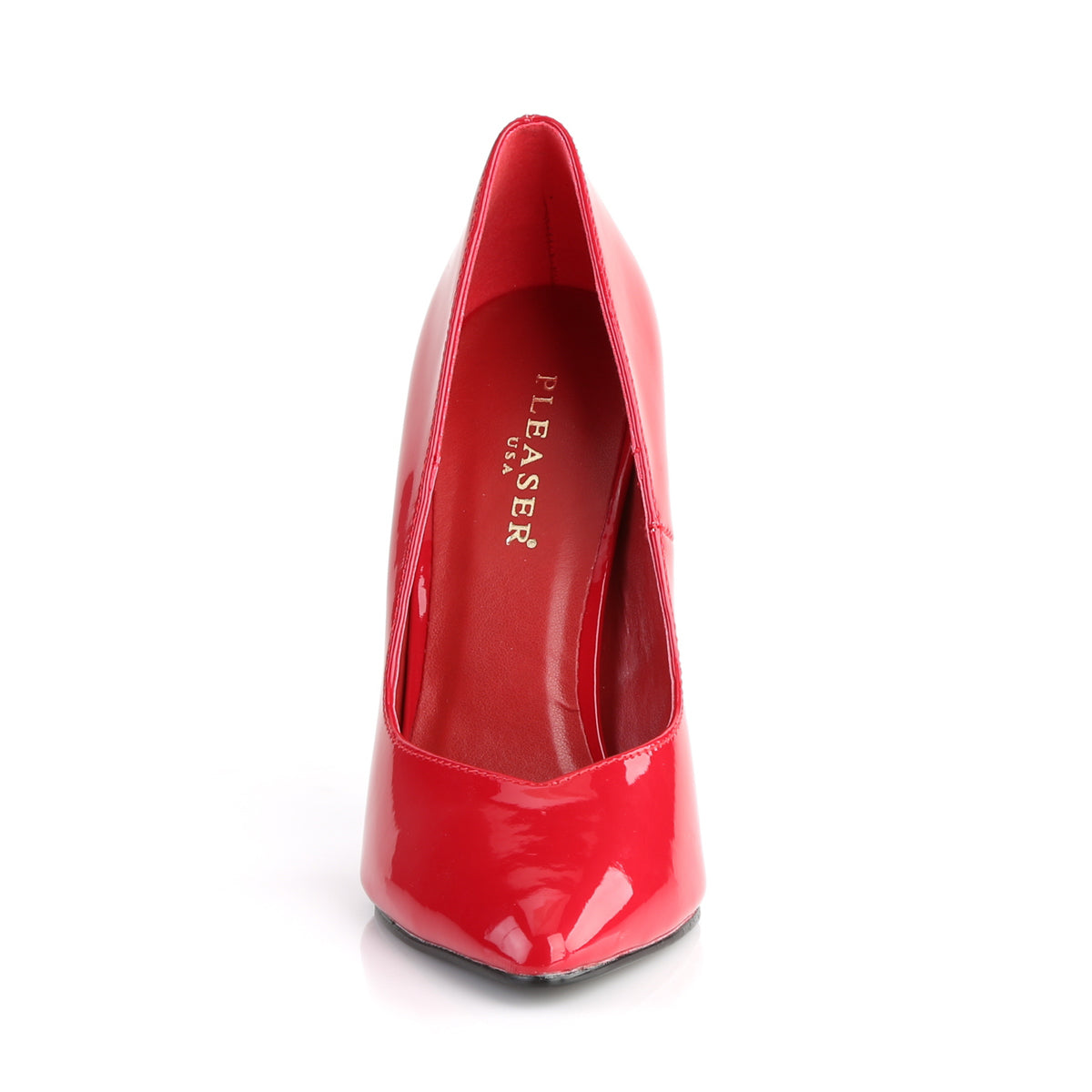 SEDUCE-420V Pleaser Red Patent Single Sole Shoes [Sexy Footwear]