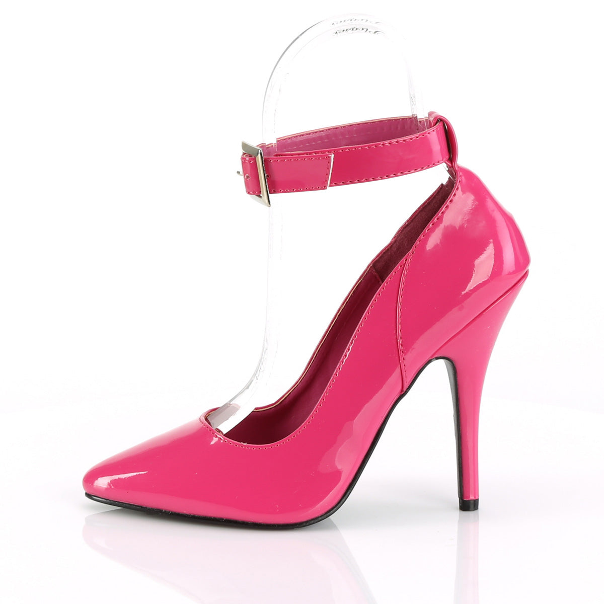 SEDUCE-431 Pleaser H Pink Patent Single Sole Shoes [Fetish Shoes]