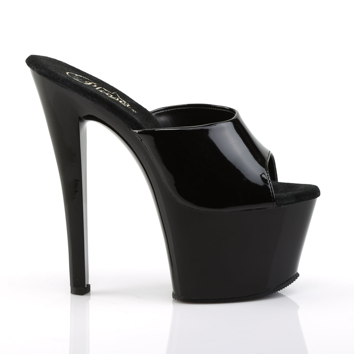 SKY-301 Pleaser Black Patent Platform Shoes [Pole Dancing Shoes]