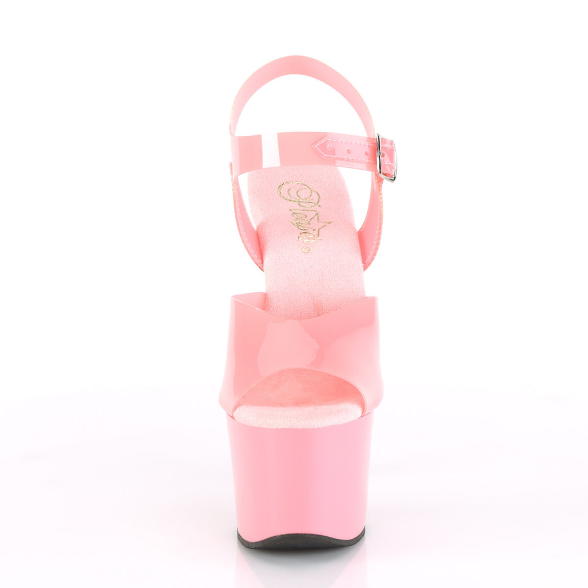 SKY-308N Pleaser Baby Pink [Jelly-Like] TPU/Baby Pink Platform Shoes [Pole Dancing Shoes]