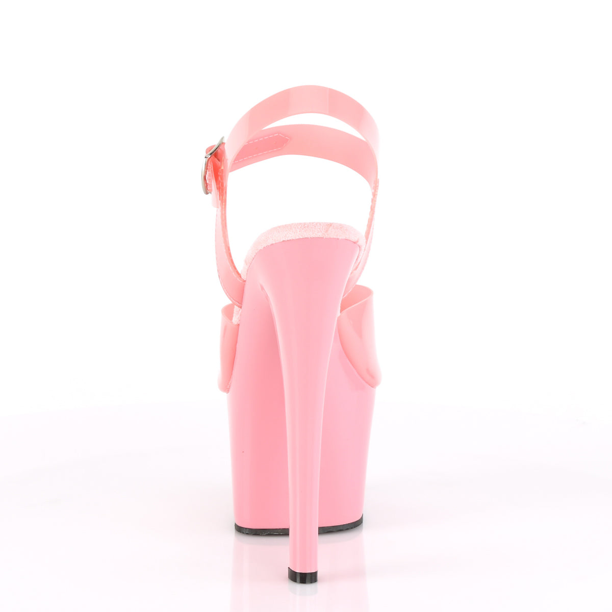 SKY-308N Pleaser Baby Pink [Jelly-Like] TPU/Baby Pink Platform Shoes [Pole Dancing Shoes]