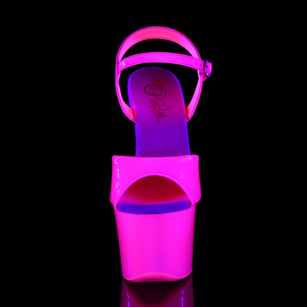 SKY-309UV Pleaser Neon H Pink/H Pink Platform Shoes [Pole Dancing Shoes]