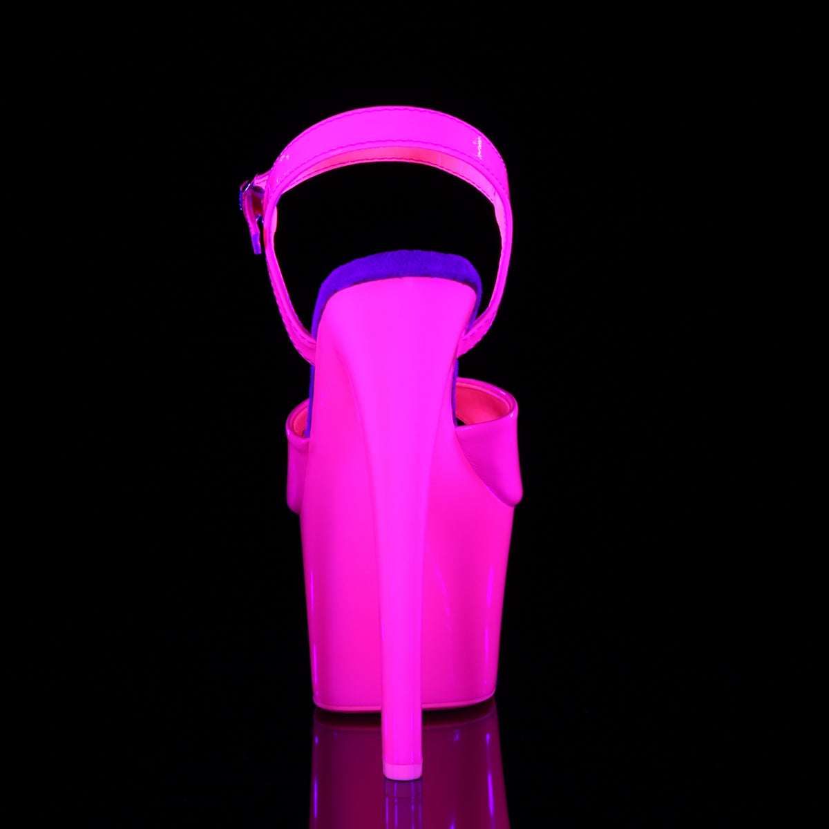SKY-309UV Pleaser Neon H Pink/H Pink Platform Shoes [Pole Dancing Shoes]