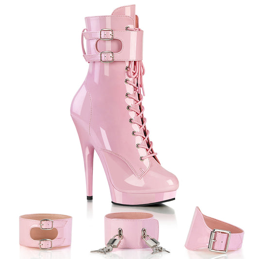 SULTRY-1023 Exotic Dancing Fabulicious Shoes B. Pink Pat/B. Pink